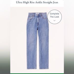 Abercrombie & Fitch medium wash jeans Size 12